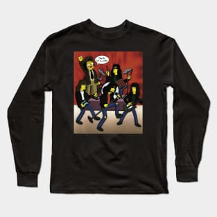 hey ho, lets d'oh Long Sleeve T-Shirt